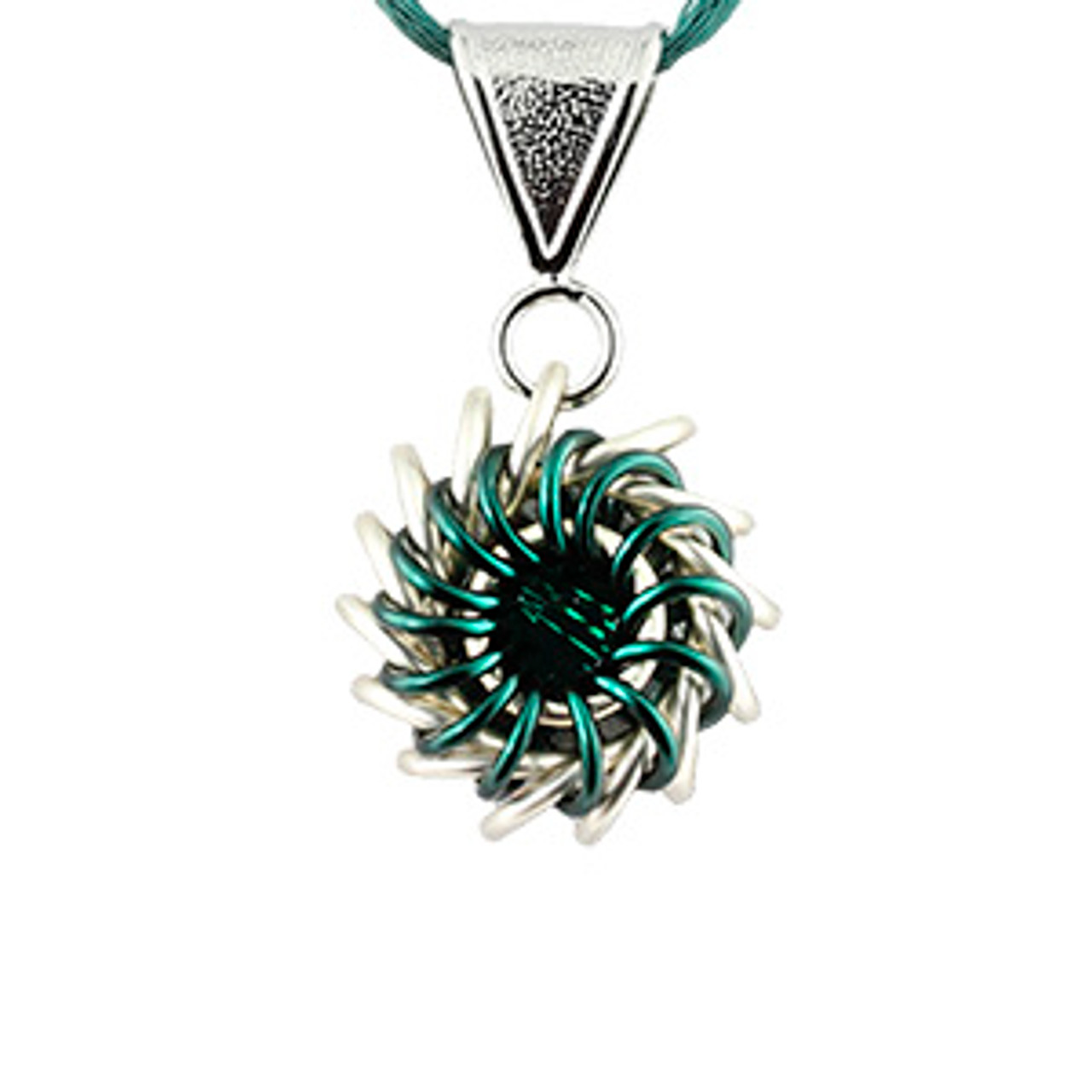 Maille　Whirlybird　Weave　Necklace　Kit　Teal　Got