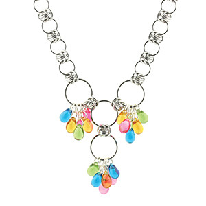 Teardrop Necklace Tutorial (PDF) - Weave Got Maille