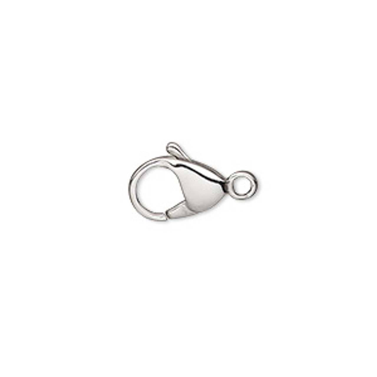 Sterling Silver Double Lobster Claw Clasp - Two Sizes