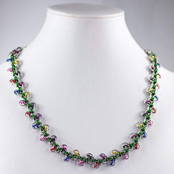 Christmas Lights Necklace Kit Weave Got Maille