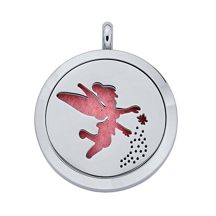 Aromatherapy Locket Stainless Steel Fairy Weave Got Maille