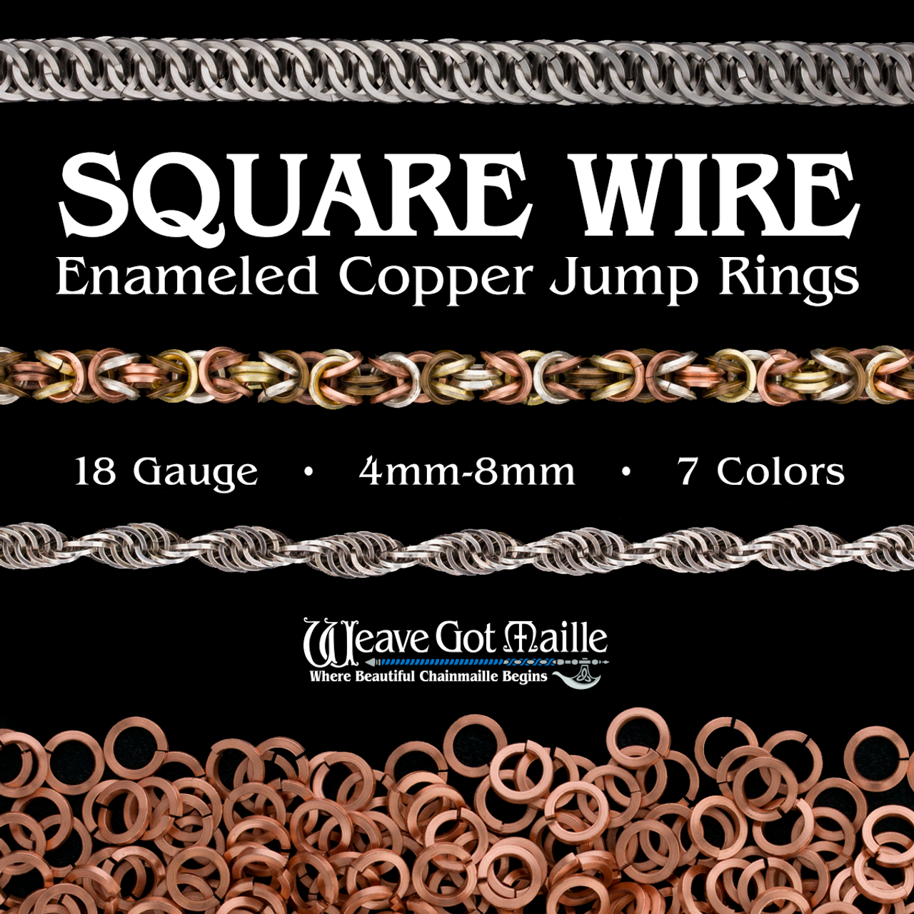 16 Gauge Stainless Steel Jump Rings (AWG - Metric) - Weave Got Maille