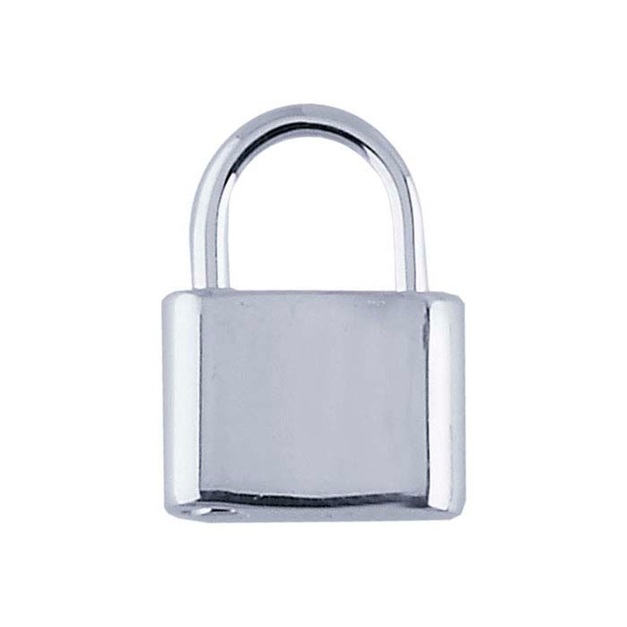 Sterling Silver Square Padlock Clasp