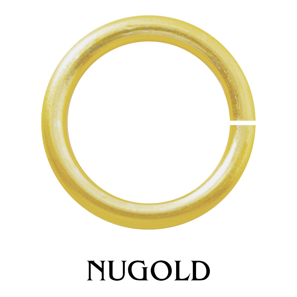 22 Gauge NuGold Jump Rings (AWG - Metric) - Weave Got Maille
