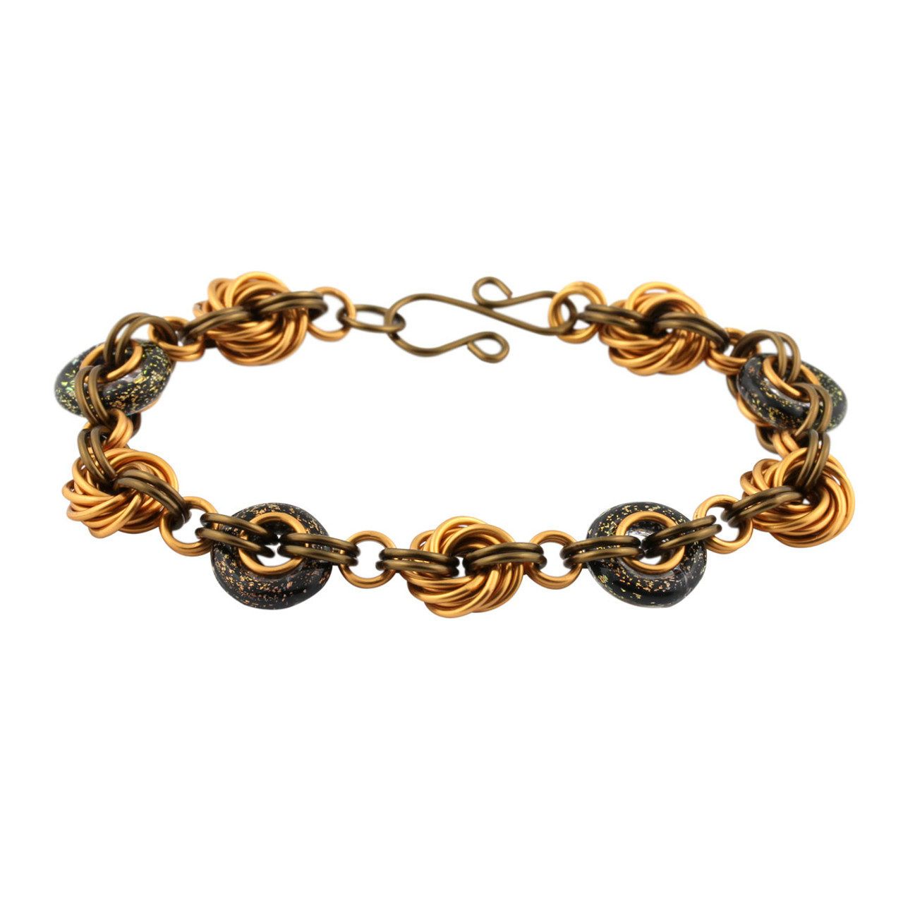 How to make a gold chain bracelet