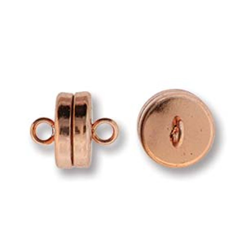 6mm Stainless Steel Magnetic Clasp, Rose Gold Color Magnetic Bracelet Clasp  6mm Necklace Clasp Jewelry Magnetic Clasp MC-153