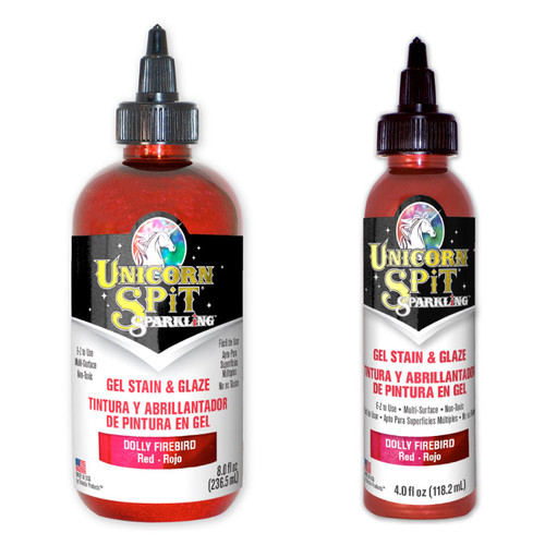 Unicorn Spit Sparkling - Gel Para Teñir Y Barnizar - 4 Oz, Colección Sparkle, Color Dolly F