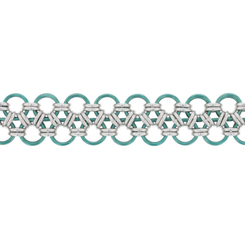 Zen Lace Japanese Lace Chain Maille Bracelet Kit - Weave Got Maille