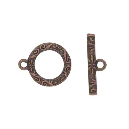 Vine and Flower Toggle Clasp Vine and Flower Toggle Clasp