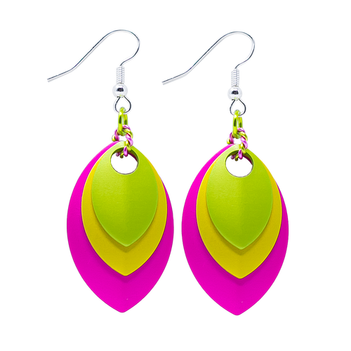 Queen's Trifecta Dragon Scale Earrings Kit