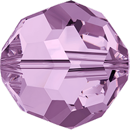 Light Amethyst Swarovski Crystal Bead