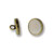 Brass Plate Magnetic Clasp 8mm Brass Plate Magnetic Clasp 8mm