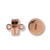 Copper Plate Magnetic Clasp 8mm Copper Plate Magnetic Clasp 8mm
