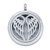 Stainless Steel Angel Wings Aromatherapy Locket