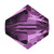 Amethyst 5mm Swarovski® Crystal Bicones (5328) Amethyst 5mm Swarovski® Crystal Bicones (5328)