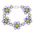 Primrose Japanese Rose Chain Maille Bracelet 