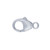 Argentium Teardrop Lobster Clasp