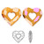 Swarovski 6262 Miss U Heart in Crystal Astral Pink 26mm – Designer Edition