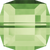Peridot 5601 swarovski cube