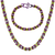 Fields of Heather Byzantine Chain Maille Bracelet and Necklace