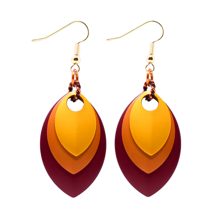 Dragon outlet scale earrings