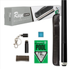 Rage Classic Billiard Cue Kit-Black/Linen Wrap