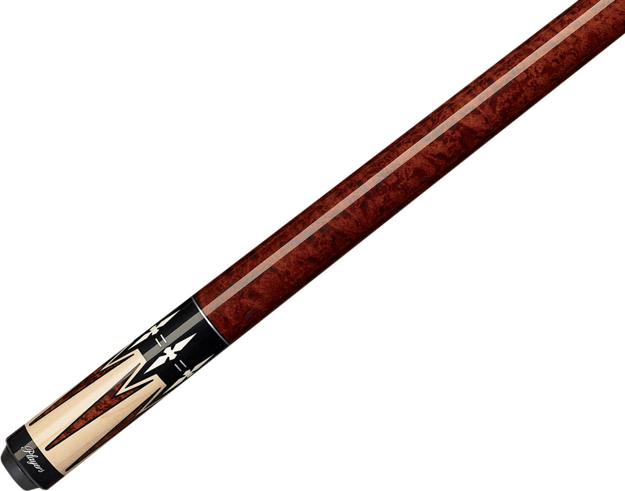 Players G-2290 Birds-Eye Maple/White Diamonds Pool/Billiards Cue Stick