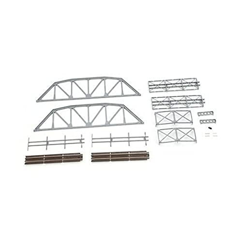 Atlas N Scale Kit Code 55 Through Truss Model Railroad Train Bridge Silver