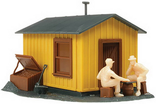 Atlas HO Scale Model Railroad Building Kit Trackside Shanty/Storage Shed