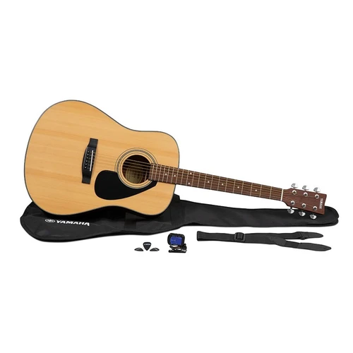 Yamaha Gigmaker Standard Acoustic F325 Guitar Starter Pack - Natural finish