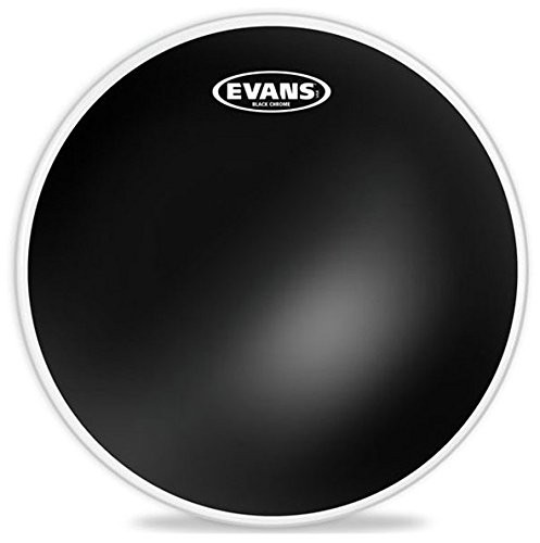 Evans Black Series TT12CHR Tom Batter Two Ply 12" Black Drumhead Drum Head