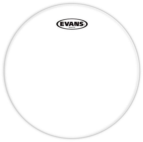 Evans TT12G2 12" 2 Ply Drum Head Clear