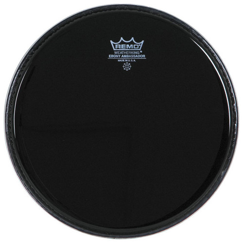 Remo - ES001300 - Batter, AMBASSADOR, EBONY, 13" Diameter Drumhead