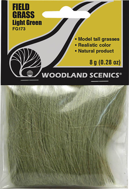 Woodland Scenics Model Railroad Landscape Field Grass (Tall Straw) Light Green