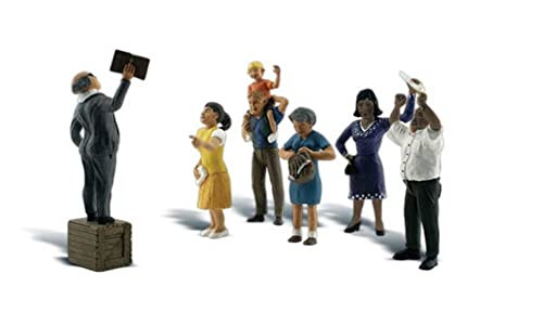 Woodland Scenics HO Scale Scenic Accents Figures/People Set Sermon from a Crate