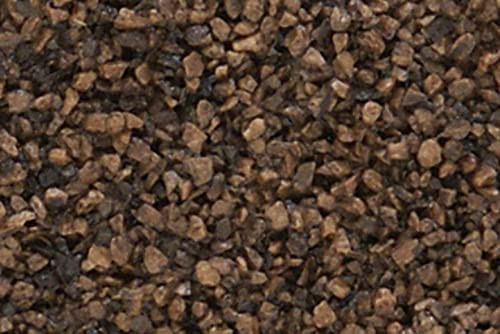Woodland Scenics Model Railroad Landscape Ballast Coarse Dark Brown