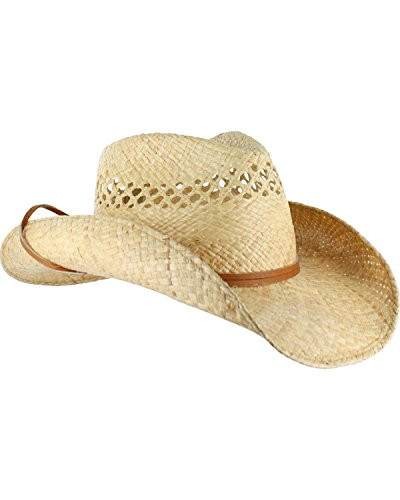 Stetson Bridger Shapeable Natural Straw Hat - Size Extra Large