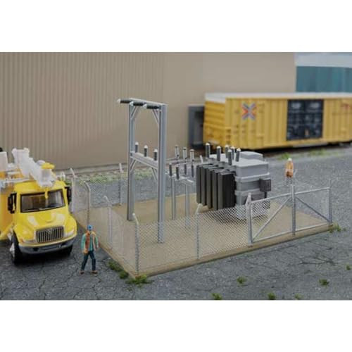 Walthers Cornerstone HO Scale Building/Structure Kit Small Electric Substation