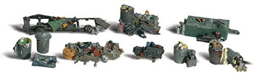 Woodland Scenics HO Scale Scenic Accents Detail Set - Assorted Junk Piles