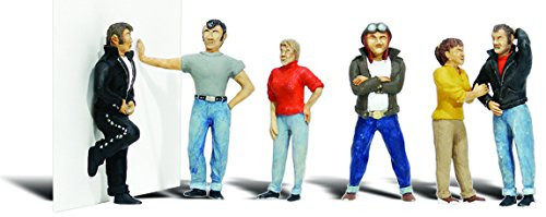 Woodland Scenics HO Scale Scenic Accents Figures/People Set Rebels (6)