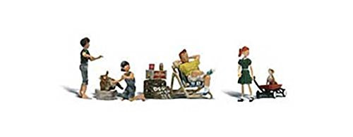 Woodland Scenics HO Scale Scenic Accents Figures/People Set Dog Wash