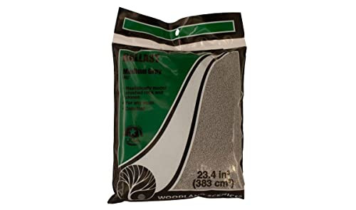 Woodland Scenics Model Railroad Landscape Ballast Coarse Gray