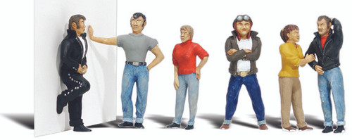 Woodland Scenics N Scale Scenic Accents Figures/People Set Rebels (6)