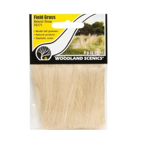 Woodland Scenics Model Railroad Landscape Field Grass (Tall Straw) Natural Straw