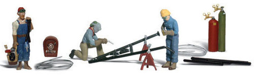 Woodland Scenics N Scale Scenic Accents Figures/People Set Welders & Accessories