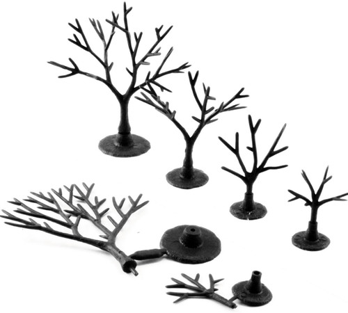 Woodland Scenics Tree Armatures (Trunks) Deciduous 3/4" to 2" 114-Pack
