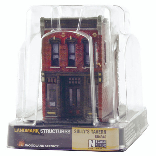 Woodland Scenics N Scale Built-Up Building/Structure Sully's Tavern