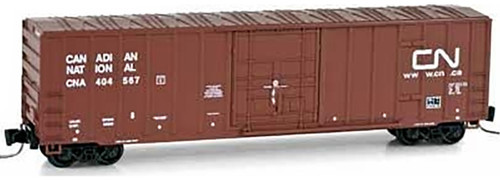 Micro-Trains MTL Z-Scale 50ft Rib Side Box Car Canadian National/CN #404567