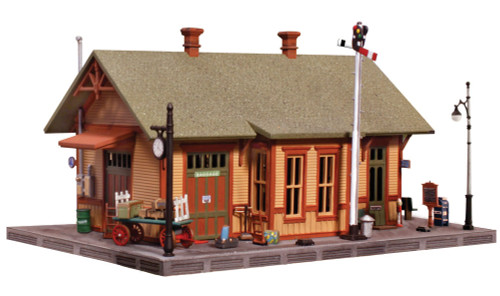 Woodland Scenics N Scale Pre-Fab Building/Structure Kit Woodland Station