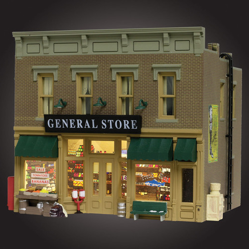 Woodland Scenics HO Scale Built-Up Building/Structure Lubener's General Store